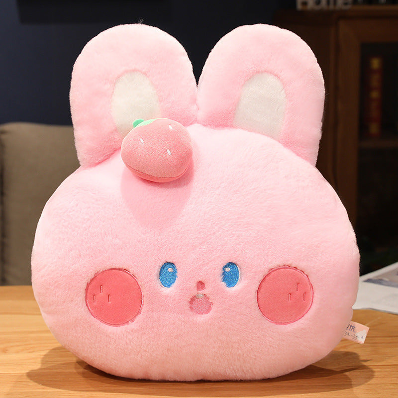 Cuddly Strawberry Bunny Plushie