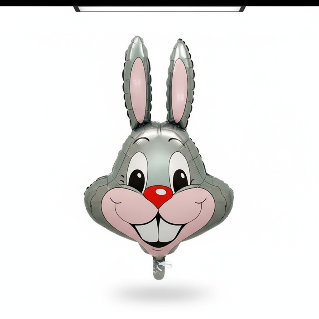 Cute Bunny Easter Balloons - 3 Pack Decoration